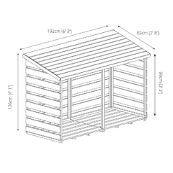 Mercia Double Log Store 18 Mercia Double Log Store -Garden Care Tools Deals Store 12806821 5215028837739206
