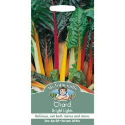 Mr. Fothergill's Chard Bright Lights (Beta Vulgaris) Seeds