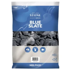 Stylish Stone Blue Slate 20mm - Midi Pack - 9kg -Garden Care Tools Deals Store 12808153 1874902947198100