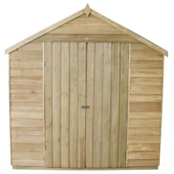 7x7ft Forest Wooden Overlap Pressure Treated Apex Shed -incl. Installation -Garden Care Tools Deals Store 12814920 7934845696929817