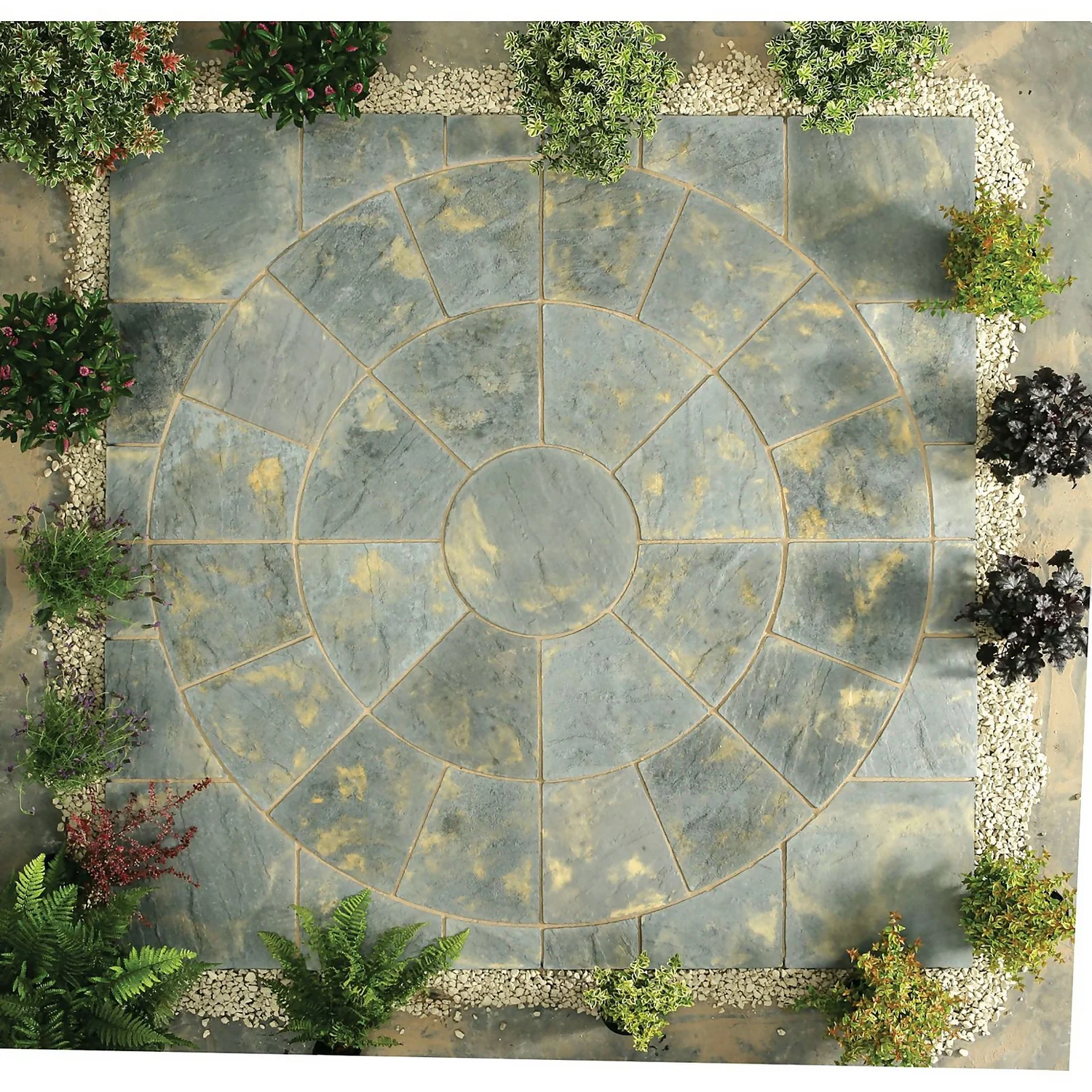 Stylish Stone Chantry Circle Kit 2.4m - Antique 1 Stylish Stone Chantry Circle Kit 2.4m - Antique