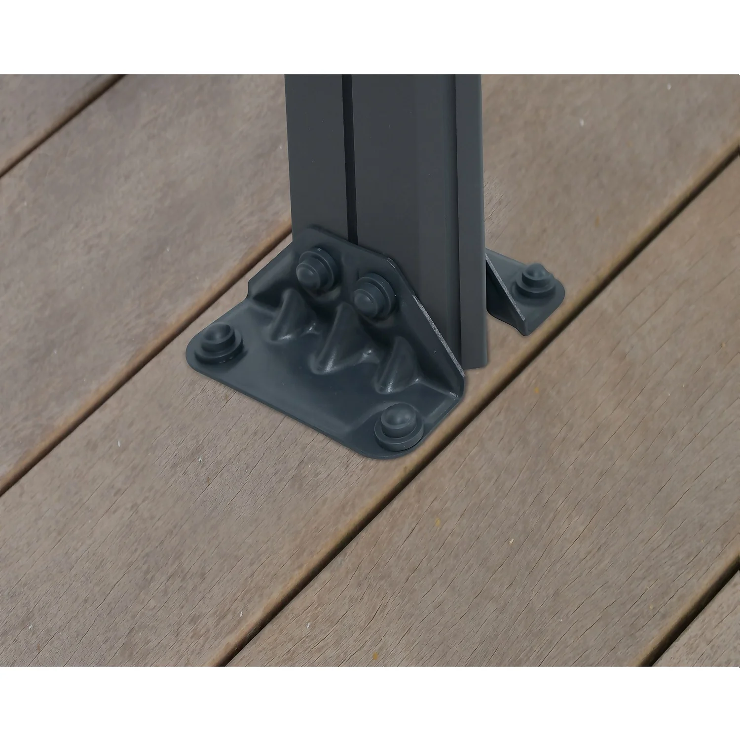 Palram - Canopia Palermo 4300 Garden Gazebo Grey 4 Palram - Canopia Palermo 4300 Garden Gazebo Grey - Image 4