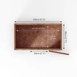 Mercia 5x3ft Overlap Apex Windowless Wooden Shed 19 Mercia 5x3ft Overlap Apex Windowless Wooden Shed -Garden Care Tools Deals Store 12819793 1345012836379448