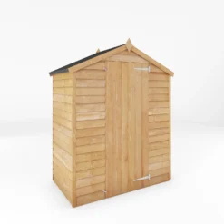 Mercia 5x3ft Overlap Apex Windowless Wooden Shed