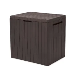 Keter City Outdoor Garden Storage Box 113L - Brown