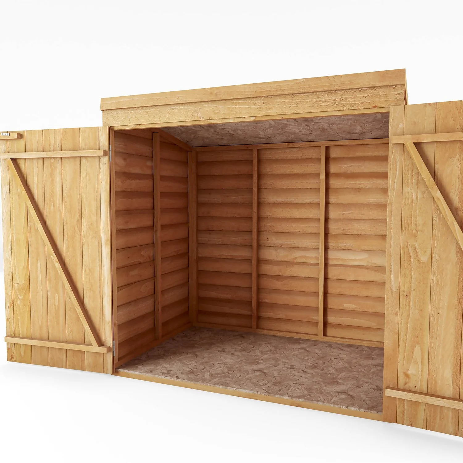 Mercia Overlap Pent Mowerstore 3x5ft 4 Mercia Overlap Pent Mowerstore 3x5ft - Image 4