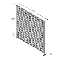 180cm Rosemore Lattice Trellis 4 Pack 9 180cm Rosemore Lattice Trellis 4 Pack -Garden Care Tools Deals Store 12823389 1854833221980656