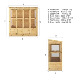 Mercia Tall Wall Greenhouse - Incl. Installation 19 Mercia Tall Wall Greenhouse - Incl. Installation -Garden Care Tools Deals Store 12825554 1114996230718173