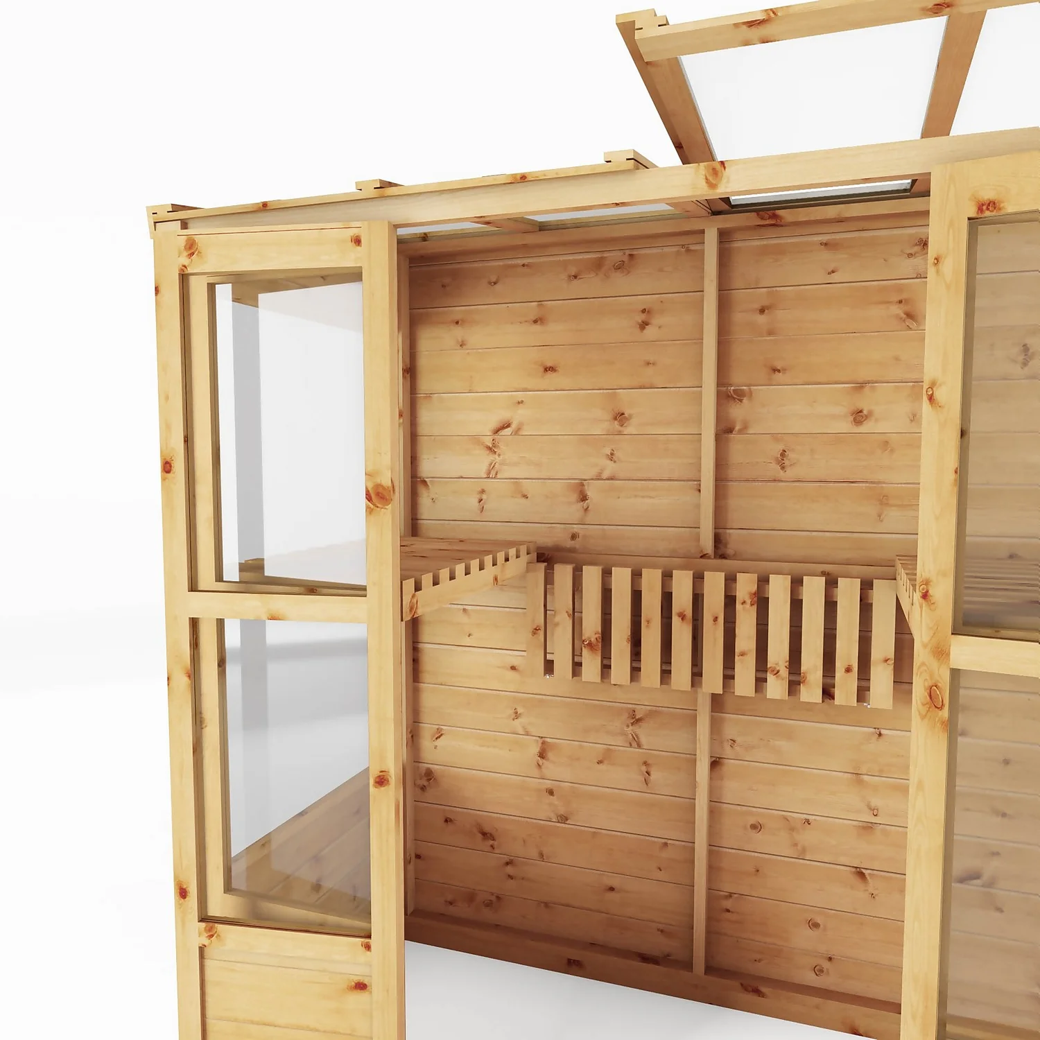 Mercia Tall Wall Greenhouse - Incl. Installation 4 Mercia Tall Wall Greenhouse - Incl. Installation - Image 4