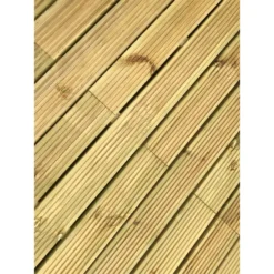 None Swift Deck Complete Decking Kit - Corner - 4.75 X 4.7m -Garden Care Tools Deals Store 12826414 1374833224336640