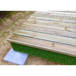 None Swift Deck Complete Decking Kit - Corner - 4.75 X 4.7m -Garden Care Tools Deals Store 12826414 6344833224672457