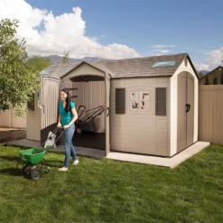Lifetime 15 X 8ft Outdoor Storage Shed 8 Lifetime 15 X 8ft Outdoor Storage Shed -Garden Care Tools Deals Store 12826444 1425012584173540