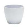 Grey Stone Ceramic Cover Pot - 11cm