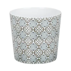 Malaga Ceramic Cover Pot - 13cm