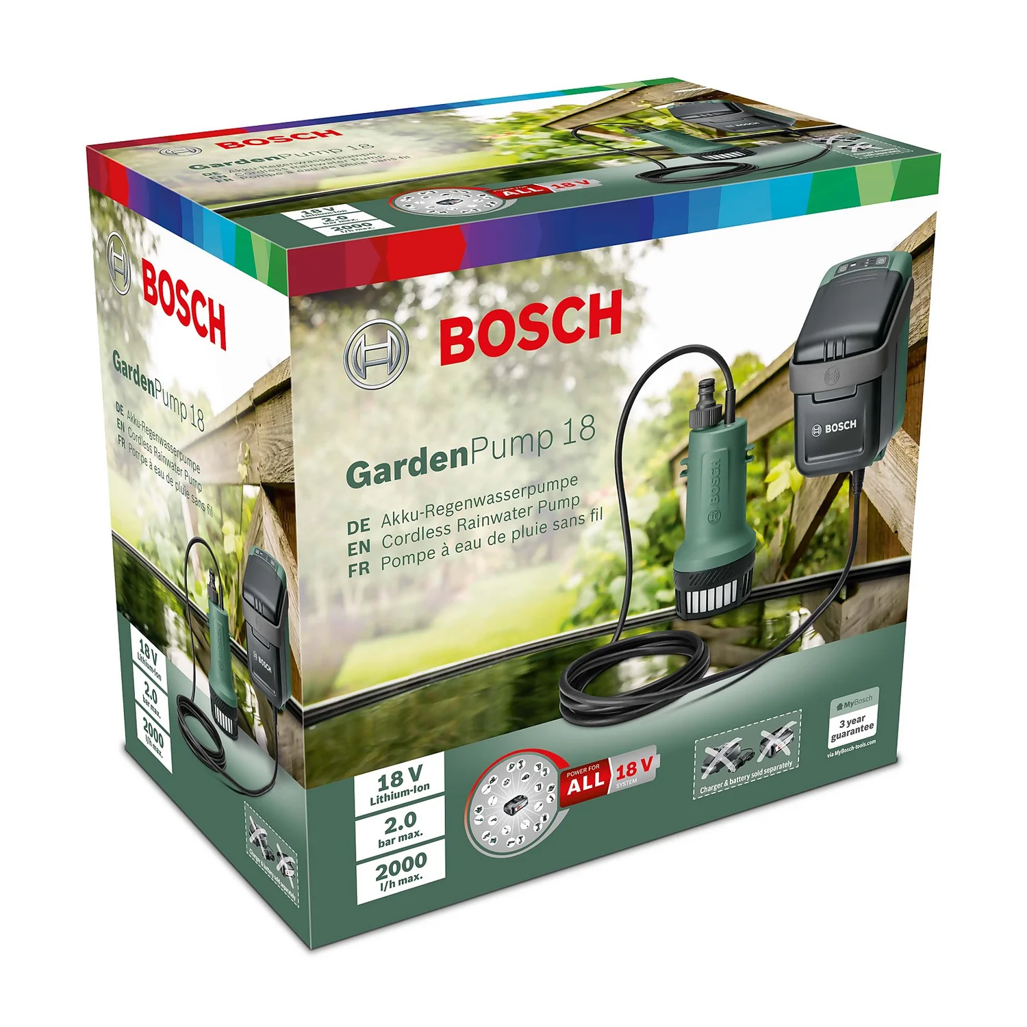 Bosch Gardenpump 18 Watering Pump 10 Bosch Gardenpump 18 Watering Pump - Image 10