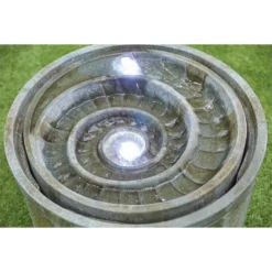 Stylish Fountains Fossil Water Feature Incl LEDS -Garden Care Tools Deals Store 12836974 1244833171486912