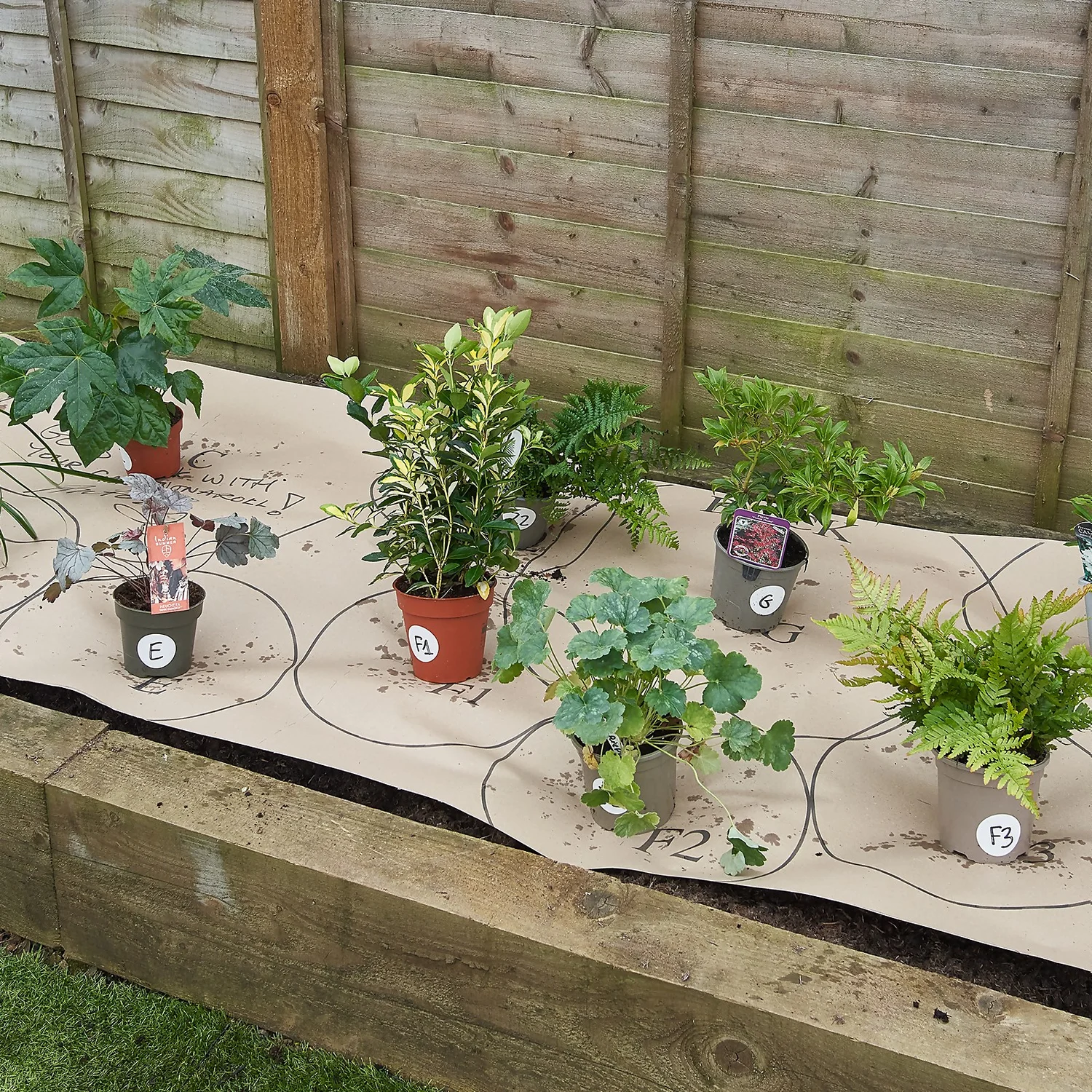 Garden On A Roll Eco Border - 3m X 120cm 2 Garden On A Roll Eco Border - 3m X 120cm - Image 2