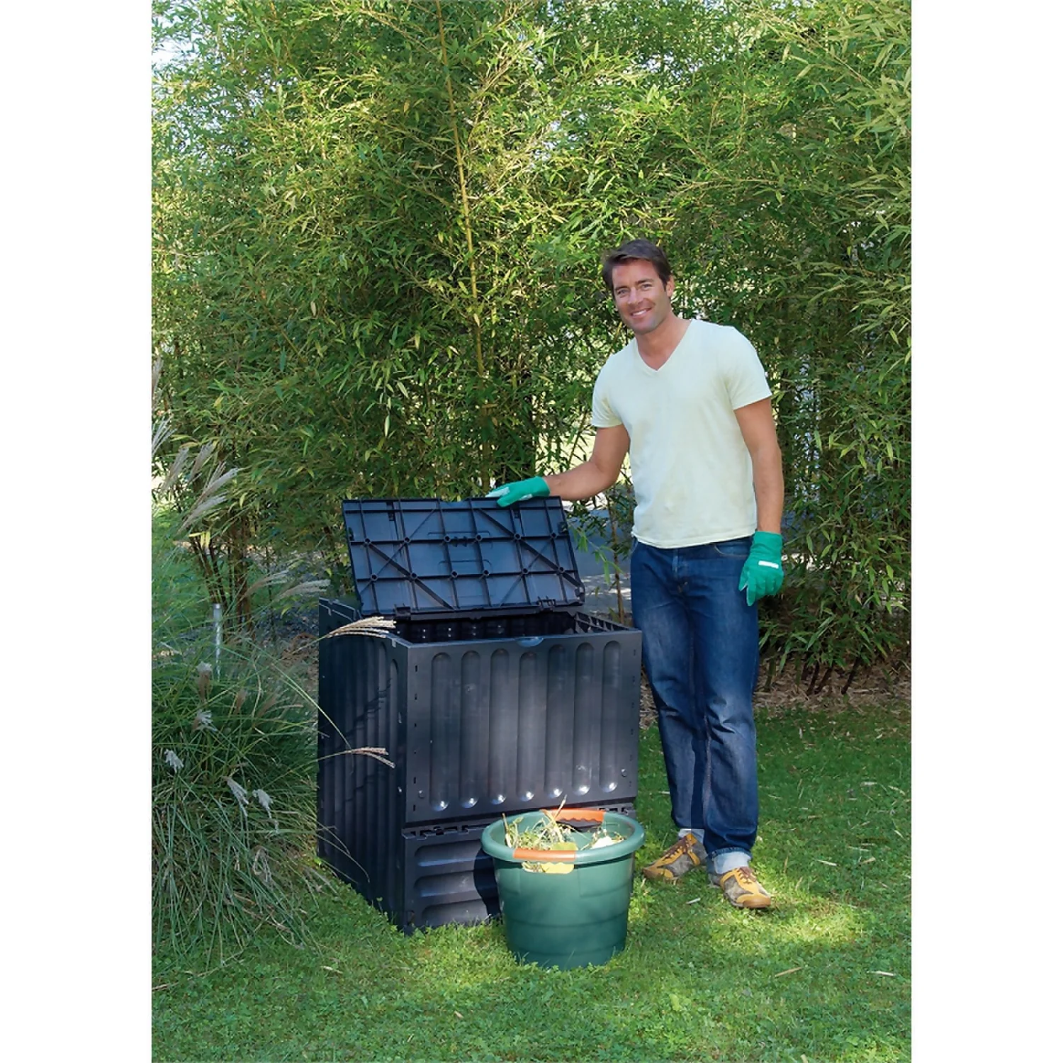 Garantia Ecoking Composter - 600L 2 Garantia Ecoking Composter - 600L - Image 2