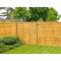 Forest Lap Fence Panel - 6x5ft