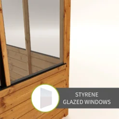 Country Living Langford 8 X 4ft Traditional Lean Too Greenhouse Painted + Installation - Thorpe Towers -Garden Care Tools Deals Store 12876020 4204843882803864