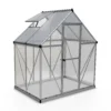 Palram Canopia Hybrid 6 X 4ft Silver Greenhouse