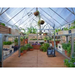 Palram Canopia Hybrid 6 X 4ft Silver Greenhouse 6 Palram Canopia Hybrid 6 X 4ft Silver Greenhouse -Garden Care Tools Deals Store 12877508 4194861123937232