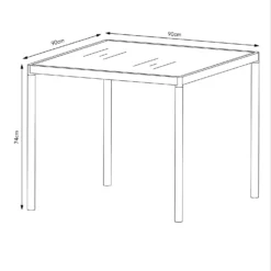Bambrick 4 Seater Garden Dining Set -Garden Care Tools Deals Store 12881495 3724948030783797