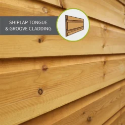 Country Living Overton 10 X 8ft Premium Garden Room Summerhouse With Side Shed Painted + Installation - Aurora Green -Garden Care Tools Deals Store 12881696 1454843887654174