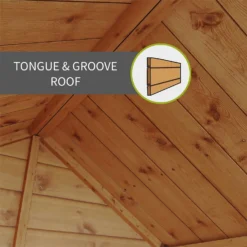 Country Living Overton 10 X 8ft Premium Garden Room Summerhouse With Side Shed Painted + Installation - Aurora Green -Garden Care Tools Deals Store 12881696 9214843887673494