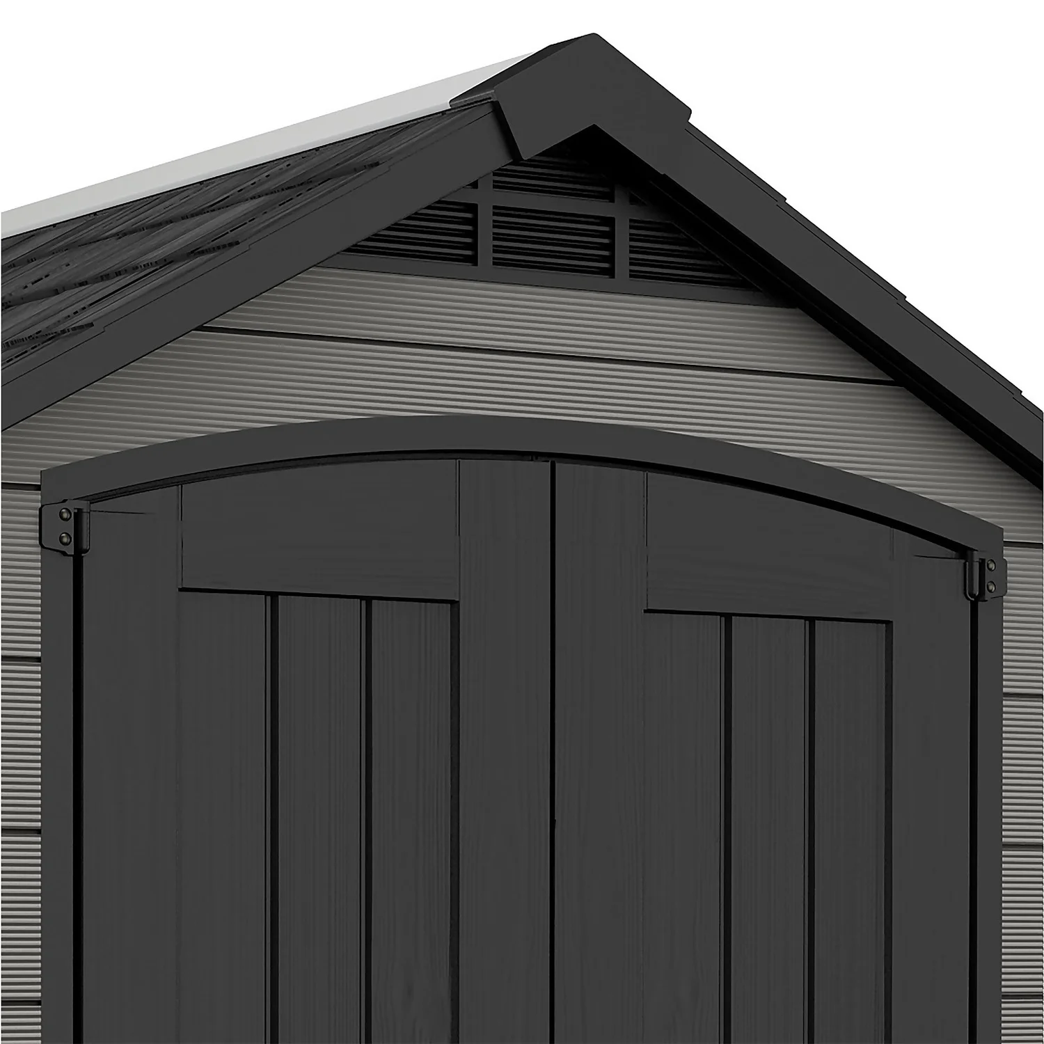 Keter Premier 7 X 7ft Outdoor Garden Apex Storage Shed - Grey 5 Keter Premier 7 X 7ft Outdoor Garden Apex Storage Shed - Grey - Image 5