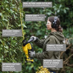 STANLEY FATMAX V20 18V Cordless Hedge Trimmer 55cm (Sfmcht855M1-Gb) 11 STANLEY FATMAX V20 18V Cordless Hedge Trimmer 55cm (Sfmcht855M1-Gb) -Garden Care Tools Deals Store 12882306 2675052745698945