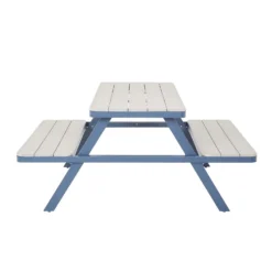 Picnic Bench - Navy & Grey -Garden Care Tools Deals Store 12885211 5124853415361470