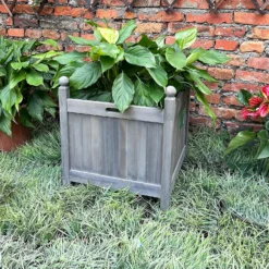Homebase Large Wooden Planter Grey 6 Homebase Large Wooden Planter Grey -Garden Care Tools Deals Store 12885228 8495013038311650