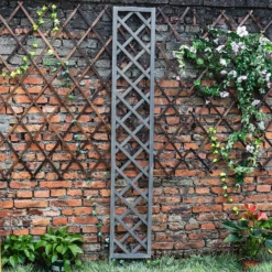 1.8m X 30cm Wooden Trellis Panel - Grey 6 1.8m X 30cm Wooden Trellis Panel - Grey -Garden Care Tools Deals Store 12885321 1265013038588418