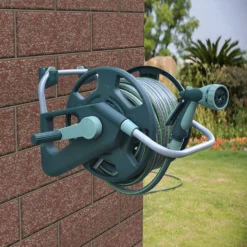 Homebase Premium Anti-Kink Hose Reel Set - 25m -Garden Care Tools Deals Store 12885350 1024928031059811