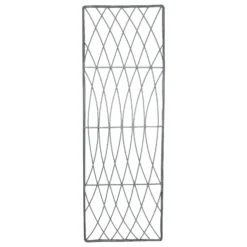 Smart Garden Faux Willow Rectangular Trellis - 1.8 X 0.6m, Slate Grey