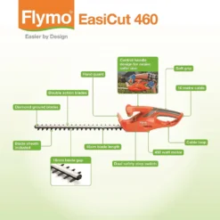 Flymo Easicut 460 Electric Hedge Trimmer - 45cm -Garden Care Tools Deals Store 12885913 5754843593157071