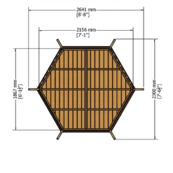 Shire Arbour - 7x6ft -Garden Care Tools Deals Store 12887180 1414849861546503