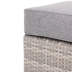 Florence Grey Rattan Effect Garden Corner Sofa Set -Garden Care Tools Deals Store 12887809 2044843689799947