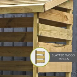 Mercia (Installation Included) Single Log Store -Garden Care Tools Deals Store 12888118 1415011214902836