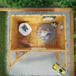 Mercia 5'9ft X 5'8ft Pent Style Wooden Playhouse 17 Mercia 5'9ft X 5'8ft Pent Style Wooden Playhouse -Garden Care Tools Deals Store 12888294 1075019819092589