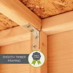 Mercia 5'9ft X 5'8ft Pent Style Wooden Playhouse 15 Mercia 5'9ft X 5'8ft Pent Style Wooden Playhouse -Garden Care Tools Deals Store 12888294 1825019819031530