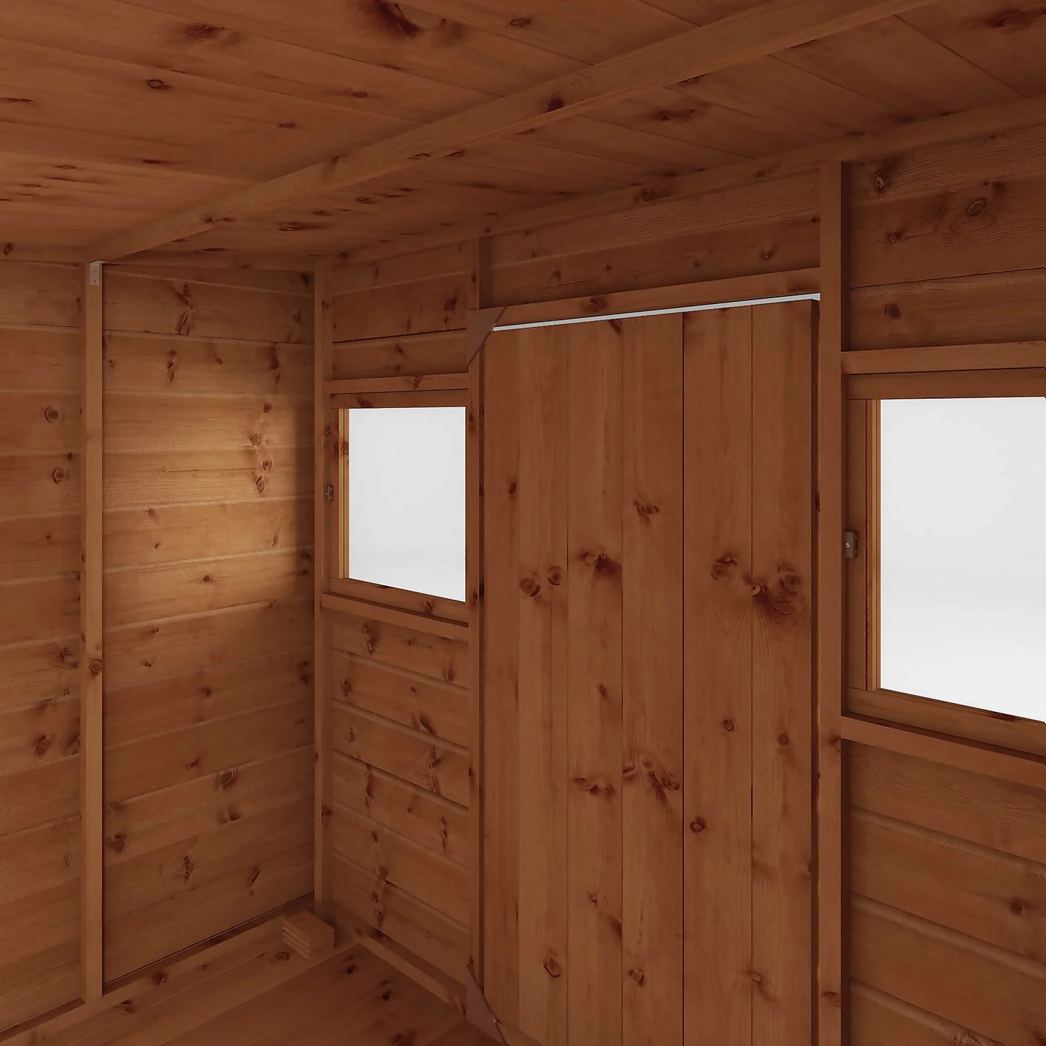 Mercia 5'9ft X 5'8ft Pent Style Wooden Playhouse 3 Mercia 5'9ft X 5'8ft Pent Style Wooden Playhouse - Image 3