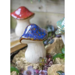 Ceramic Mushroom Garden Ornament - Medium 14 Ceramic Mushroom Garden Ornament - Medium -Garden Care Tools Deals Store 12890925 1974843660796469
