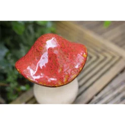 Ceramic Mushroom Garden Ornament - Medium 12 Ceramic Mushroom Garden Ornament - Medium -Garden Care Tools Deals Store 12890925 5224843660767021