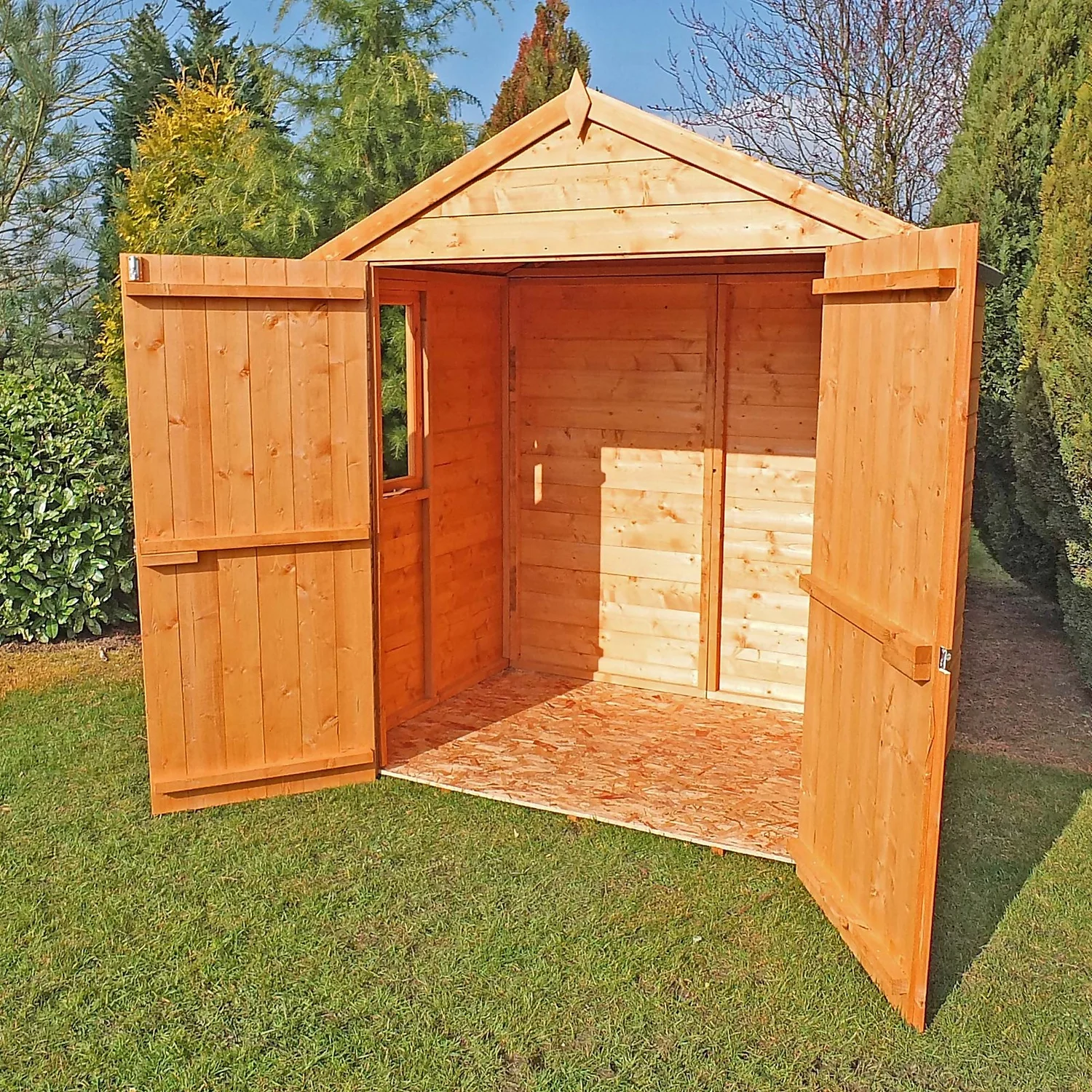 Shire Shed Bute Shiplap Apex 4x6 3 Shire Shed Bute Shiplap Apex 4x6 - Image 3