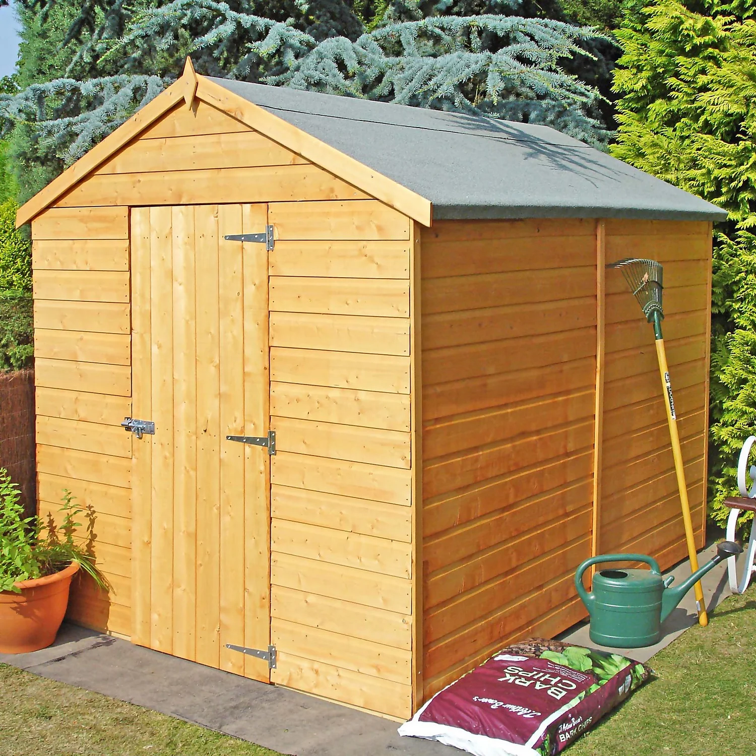 Shire 8 X 6ft Durham Shed Single Door 2 Shire 8 X 6ft Durham Shed Single Door - Image 2