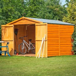 Shire 12 X 8ft Shed Overlap Double Door - No Windows -Garden Care Tools Deals Store 13082813 1534862497712136