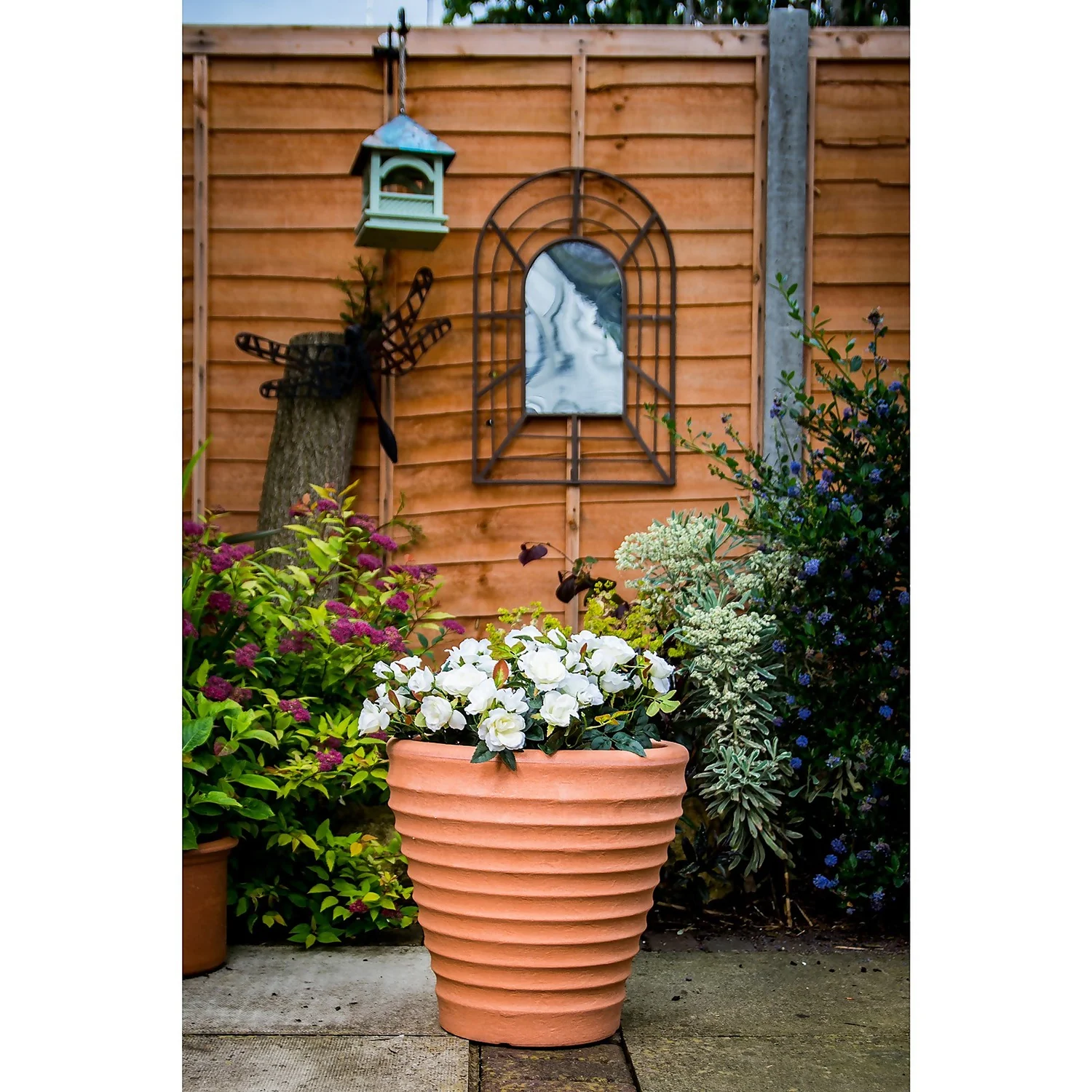 Moroccan Garden Planter Terracotta 43cm 2 Moroccan Garden Planter Terracotta 43cm - Image 2