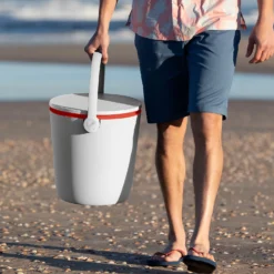 Keter GoBar Outdoor Ice Cooler Table Garden Furniture - Red / White -Garden Care Tools Deals Store 13412934 1244910901713073